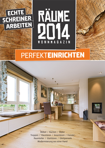 Toni Werner Verkaufswerkzeuge - Verkaufsprospekte. Schreinerei WERNER AG im Eichenhaus Laufach.