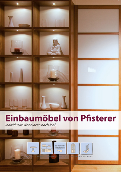 Toni Werner Verkaufswerkzeuge - Verkaufsprospekte. Schreinerei WERNER AG im Eichenhaus Laufach.